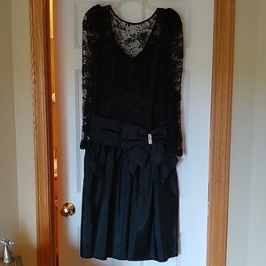 Vintage prom dress, evening dress 80's